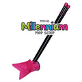Pink and black 'Millennium Poop Scoop' tool on a white background