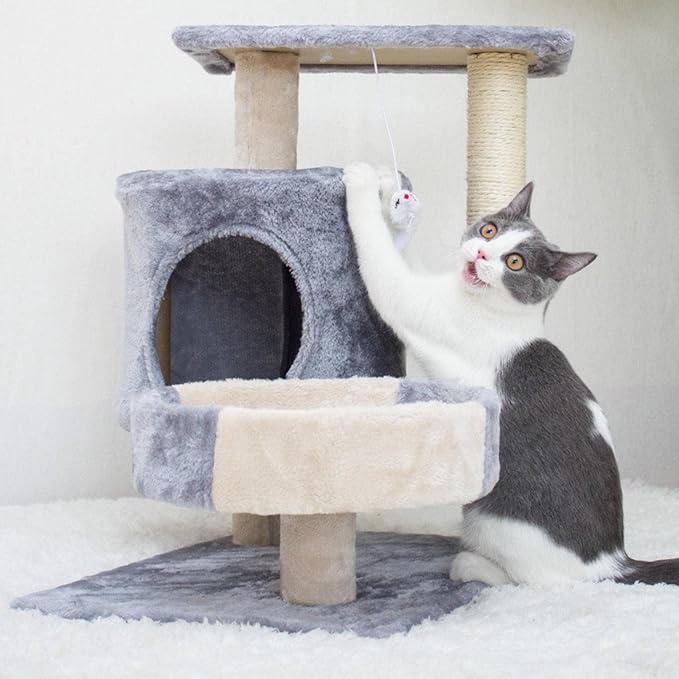 Cat Tower Tree – Sisal Covered Climbing Ladder 50cm By TopikaPet
