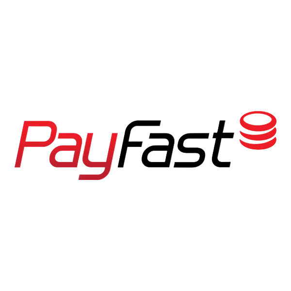 PayFast logo with red and black text on a white background
