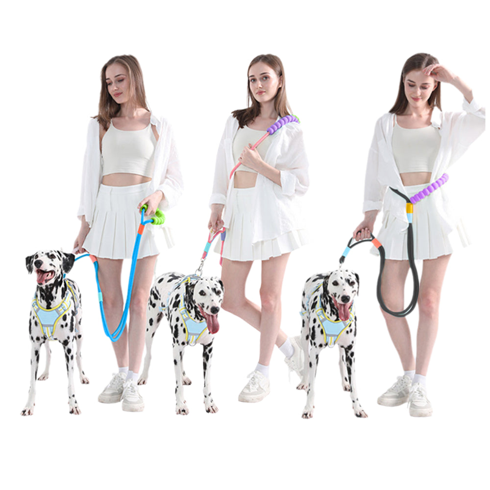 TopikaPet Heavy-Duty Rope Dog Leash – Durable Lead with Wide Breathable Handle (1.6m, Each)